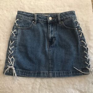 Pac Sun Jean skirt